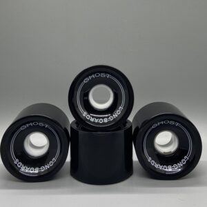 Solid Black Wheels 70mm