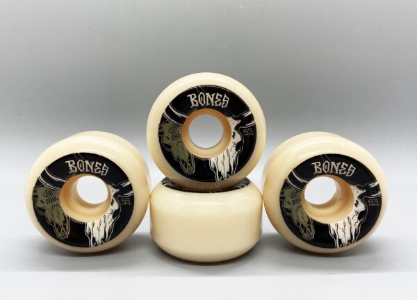Bones STF Desert Horns 99a V5 Sidecut Wheels, 53mm - Ghost Long Board