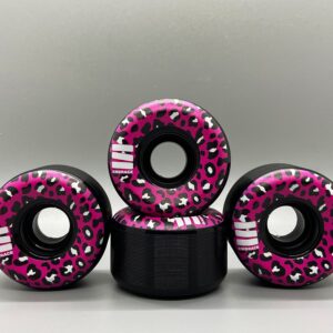 Embrace Colorways Skateboard Wheels 52mm “LEOPARD” Pink