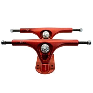 Longboard Trucks Metallic Red 180mm 1