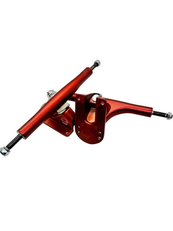 Longboard Trucks Metallic Red 180mm 1