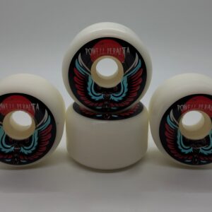 Powell Peralta Bombers 3 Cruiser Skateboard Wheels -White