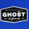 Ghost Badge 3" x 1.9" Sticker - Ghost Long Board