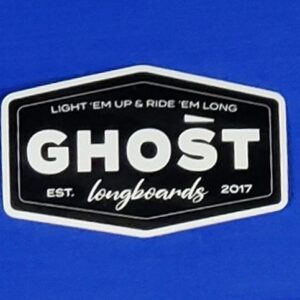 Ghost Badge 3″ x 1.9″ Sticker