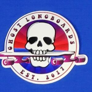 Skull Longboard 3″ x 2.4″