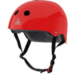 Triple 8 Helmet Red Glossy