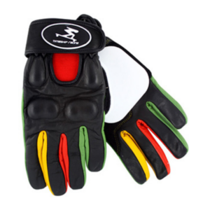 Timeship Racing Kody Noble Black / Rasta Slide Gloves