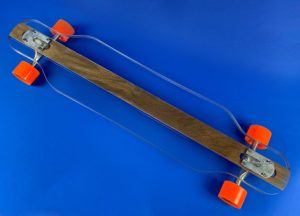 Woody Platypus Drop Through - Ghost Long Board