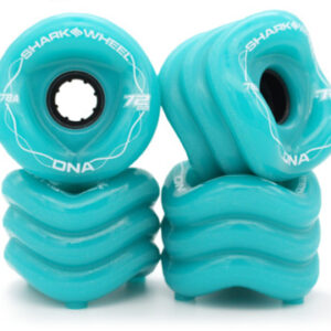 SharkWheels Longboard Wheel 72mm Turquoise