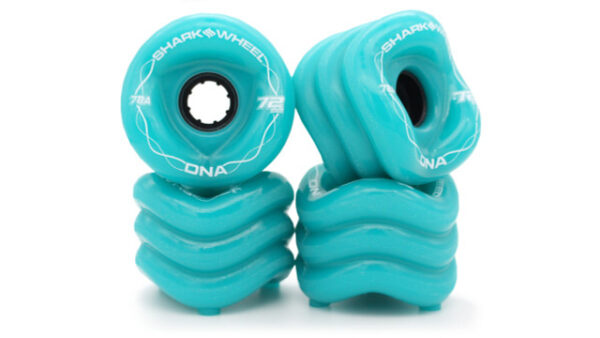 SharkWheels Longboard Wheel 72mm Turquoise