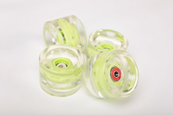 LED Longboard Wheels for all longboards light up wheels