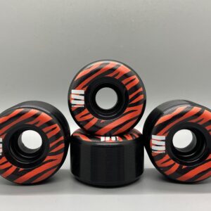 Embrace Colorways Skateboard Wheels 52mm “TIGER”, orange