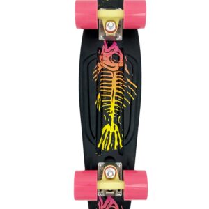 Swell 22″ Complete Fishbone Mini Skateboard