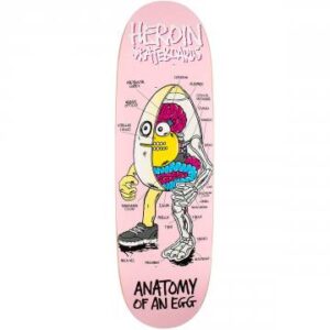 Heroin Anatomy of an Egg 8.25″ Skate Deck
