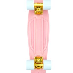 Swell 22″ Complete Coral Pink Gold Mini Skateboard