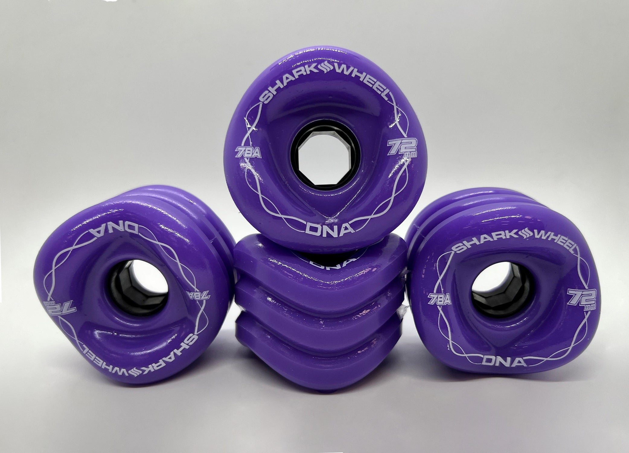 Purple Shark Wheels 70mm