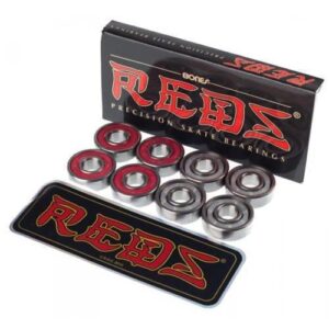 Bones Reds Bearings 8 pk w/Spacers & Washers Bundle