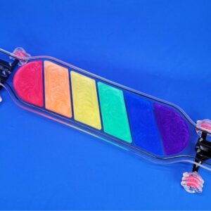 40″ Platypus Pride Board, Resin Longboard