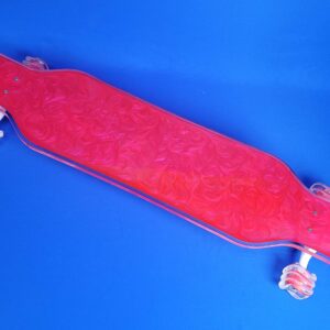 40″ Platypus Red and Magenta Resin Longboard
