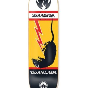 Black Label Reuter Kill All Rats Skateboard Deck 8.75″