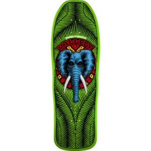 Powell Peralta Mike Vallely Elephant 07 Lime Old School Skateboard Deck – 10″ x 30.25″