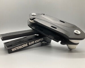Black Waterborne Skateboards Surf and Rail Adapter