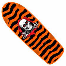 Powell Peralta Og Ripper 10.0  Skateboard Deck Orange