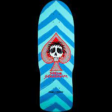 Powell Peralta Steve Steadham Skate Deck Blue and Purple 10″