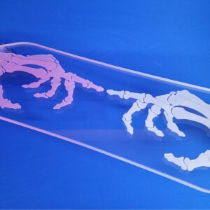 NEW – 40″ Platypus Skeleton Hand with Color-Changing Resin
