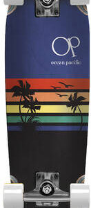 Ocean Pacific Sunset Cruiser Skateboard Complete 7.5″ by 27.25″
