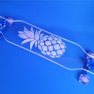 NEW – 40″ Platypus Pineapple with Color-Changing Resin Longboard