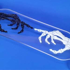 NEW – 40″ Platypus Resin Skeleton Hand Longboard