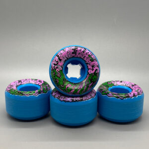 Slime Balls 53mm Vomit Mini Blue 97a Skateboard Wheels Slime Balls