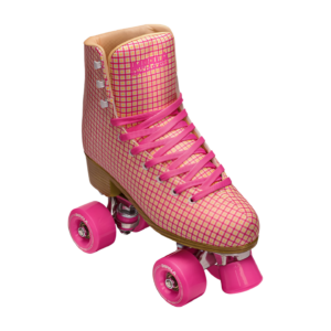 Impala Roller Skates Pink Tartan