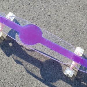 40″ Wheel Cut Color-Changing Resin Board