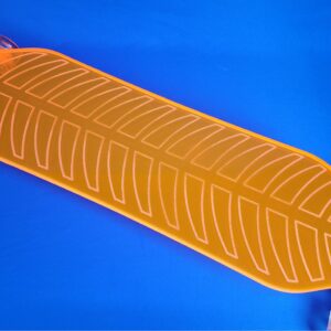 40″ Platypus Fishbone with fluorescent orange deck, Closeout