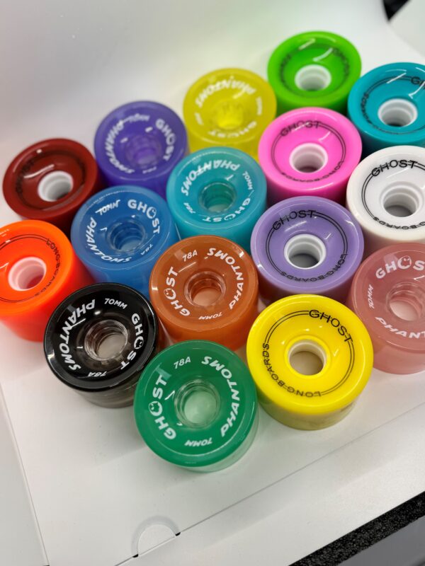 longboard wheels lots of colors 70mm