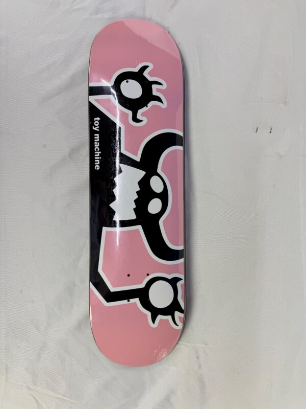 Toy Machine Original Monster Skateboard Deck-8.25 Pink