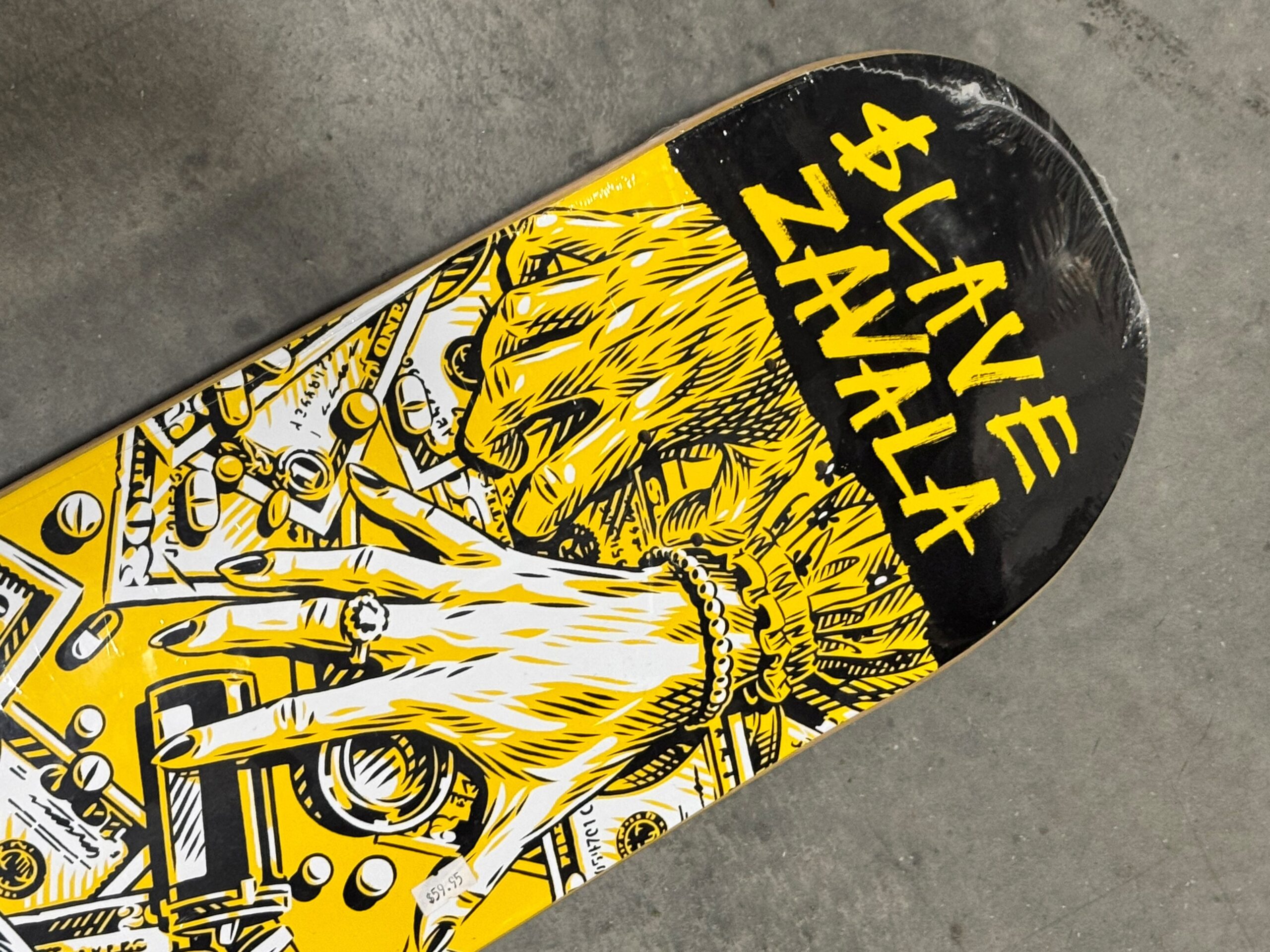 slave zavala skateboard deck