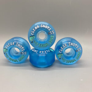 Snot Wheels Clear Blue Snots 55mm