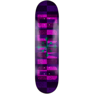 Disorder Skateboards Dominick Walker Crossover Purple / Pink / Teal Skateboard Deck – 8″ x 31.75″