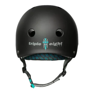 Tony Hawk Triple Eight Grind for Life Matte Black Helmet