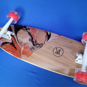 Red Wave Longboard by Special Boards
