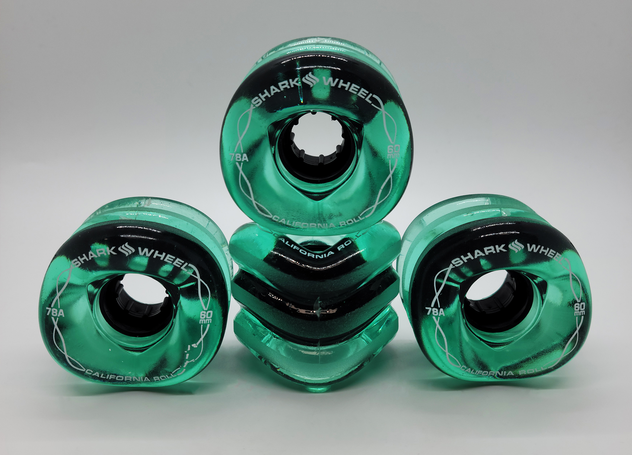Emerald Shark Wheels 72mm