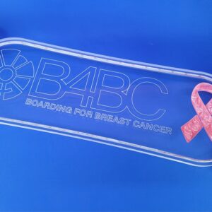 B4BC Logo Resin LED Longboard