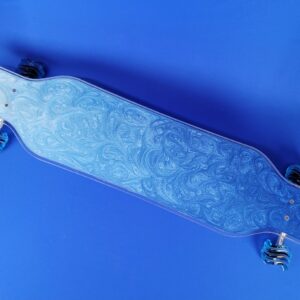40″ Platypus Blue Fade Resin Longboard