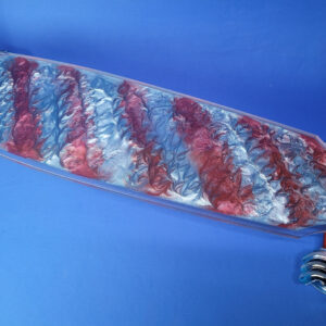 40″ Platypus Blue and Red Resin Longboard