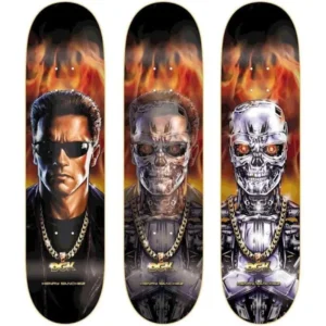 DGK Terminator (Henry Sanchez) Holographic 8.0 Skateboard Deck