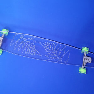 48″ Pintail Tropical Leaves Longboard, Closeout