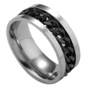 Fidget Ring – Chain Spinner